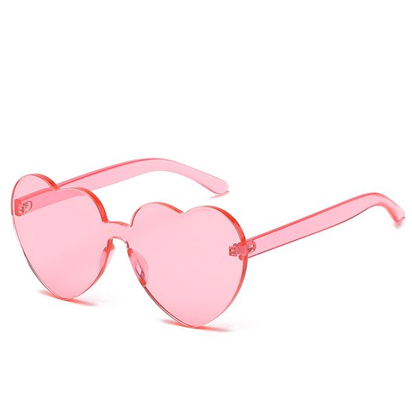 2019 new trendy peach sweet candy frameless sunglasses factory men and women's dazzling pure color sunglasses, White;black
2019 new trendy peach sweet candy frameless sunglasses factory men and women's dazzling pure color sunglasses, White;black