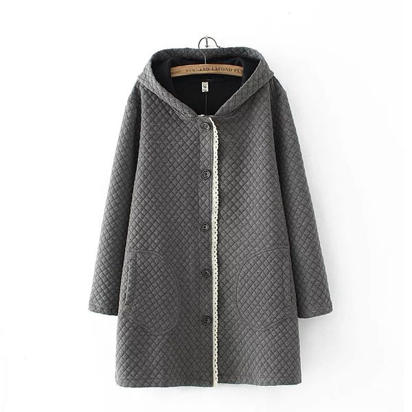 oversized 2019 autumn winter jacket women patchwork design plaid long jacket outwear loose hooded parka coat plus size 3xl xh995, Black
oversized 2019 autumn winter jacket women patchwork design plaid long jacket outwear loose hooded parka coat plus size 3xl xh995, Black