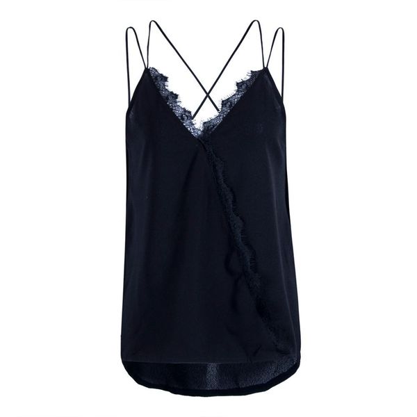tank top танк топы sexy лета женщин шифон кружева v шеи без рукавов жилет манишка креста дамы сыпучие top нормальный размер, White
tank top танк топы sexy лета женщин шифон кружева v шеи без рукавов жилет манишка креста дамы сыпучие top нормальный размер, White