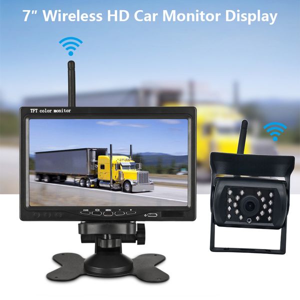 car rear view camera reversing parking system kit 7" inch led ccd wireless lcd monitor waterproof night vision backup camera
car rear view camera reversing parking system kit 7" inch led ccd wireless lcd monitor waterproof night vision backup camera