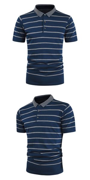 designer mens summer tees casual striped mens shirts fashion short sleeve lapel neck mens tees summer, White;black
designer mens summer tees casual striped mens shirts fashion short sleeve lapel neck mens tees summer, White;black