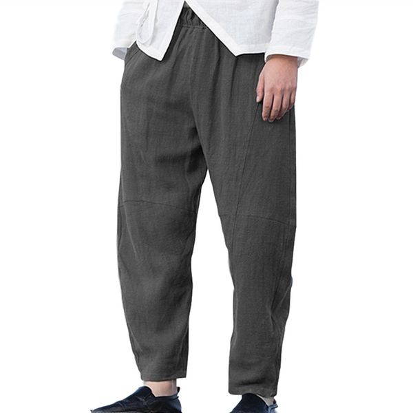 chinese style men casual pants joggers hip-hop retro solid cotton harem pants loose vintage trousers men 2019, Black
chinese style men casual pants joggers hip-hop retro solid cotton harem pants loose vintage trousers men 2019, Black
