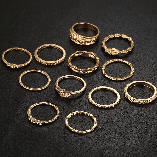 wholesale-t joint ring set retro diamond ring twelve set wrap knotted carved 12 set rings wholesale, Silver
wholesale-t joint ring set retro diamond ring twelve set wrap knotted carved 12 set rings wholesale, Silver