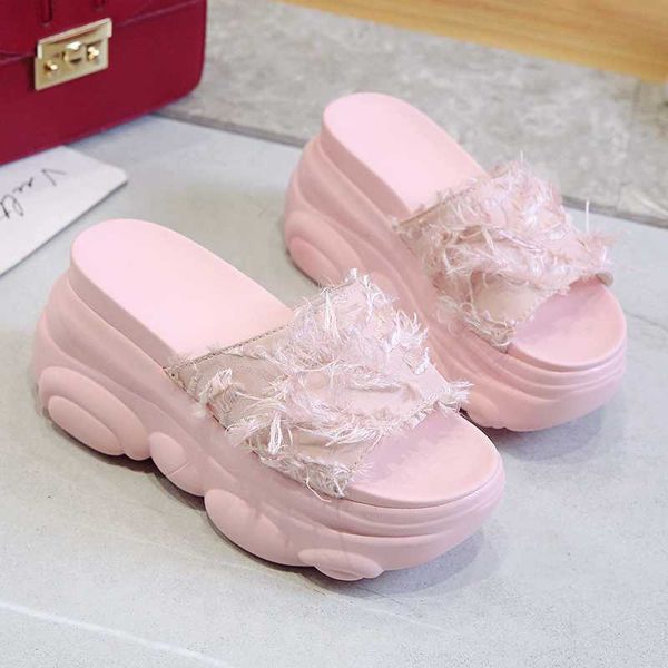 women chunky slippers platform sandals 2020 summer feather designers pink wedges shoes woman ladies outside casual beach slides, Black
women chunky slippers platform sandals 2020 summer feather designers pink wedges shoes woman ladies outside casual beach slides, Black