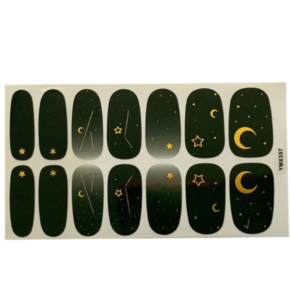 14tips/sheet nail art 3d decals fashion diy moon stars nail sticker manicure full cover professional self adhesive wraps, Silver;gold
14tips/sheet nail art 3d decals fashion diy moon stars nail sticker manicure full cover professional self adhesive wraps, Silver;gold