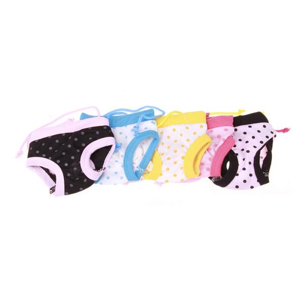 

breathable dog shorts female pet dog puppy sanitary pant short panty striped diaper underwear large convenient x