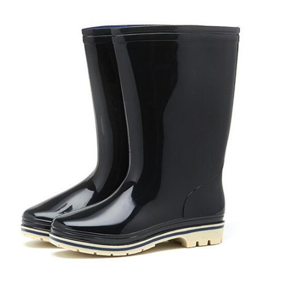 women shoes winter plastic solid color high-barrel safety rain toe boots waterproof anti-skid shoes fishing rain shoe sy412, Black
women shoes winter plastic solid color high-barrel safety rain toe boots waterproof anti-skid shoes fishing rain shoe sy412, Black