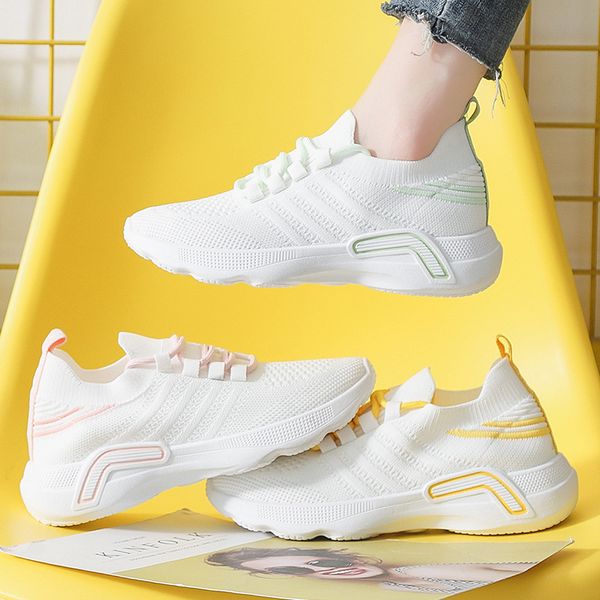 women sneakers shoes 2020 summer new casual white sock shoes women mesh comfortable sports mesh running 4h71, Black
women sneakers shoes 2020 summer new casual white sock shoes women mesh comfortable sports mesh running 4h71, Black