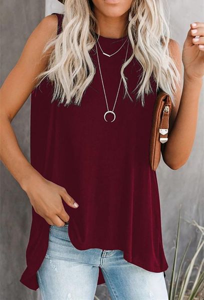 casual loose tanks summer female vest new stylish tank for women clothes solid tank women o-neck sleeveless tee, White
casual loose tanks summer female vest new stylish tank for women clothes solid tank women o-neck sleeveless tee, White