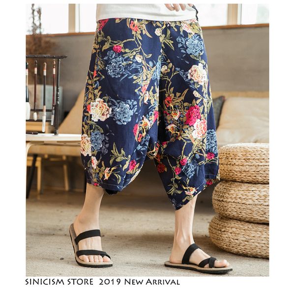 sinicism store men casual beatch harem pants 2019 mens summer pants male chinese style cotton print fashion clothing 5xl, Black
sinicism store men casual beatch harem pants 2019 mens summer pants male chinese style cotton print fashion clothing 5xl, Black
