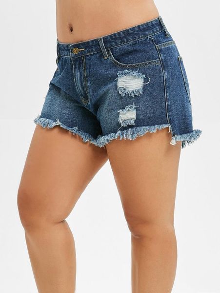 wipalo plus size ripped frayed denim shorts mid waist women summer straight shorts hollow out zipper short bottom 2019, White;black
wipalo plus size ripped frayed denim shorts mid waist women summer straight shorts hollow out zipper short bottom 2019, White;black