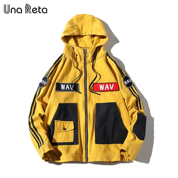 una reta hooded jacket men fashion new autumn winter hip hop jackets male retro 100% cotton streetwear casual denim jacket coat, Black;brown
una reta hooded jacket men fashion new autumn winter hip hop jackets male retro 100% cotton streetwear casual denim jacket coat, Black;brown