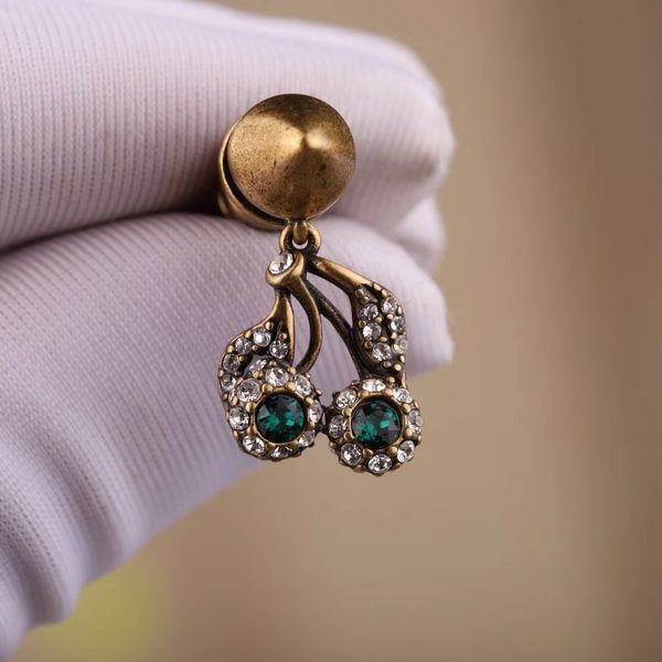 delicate earrings s925 sterling silver cherry earrings show feminine temperament exquisite gift for women, Golden
delicate earrings s925 sterling silver cherry earrings show feminine temperament exquisite gift for women, Golden