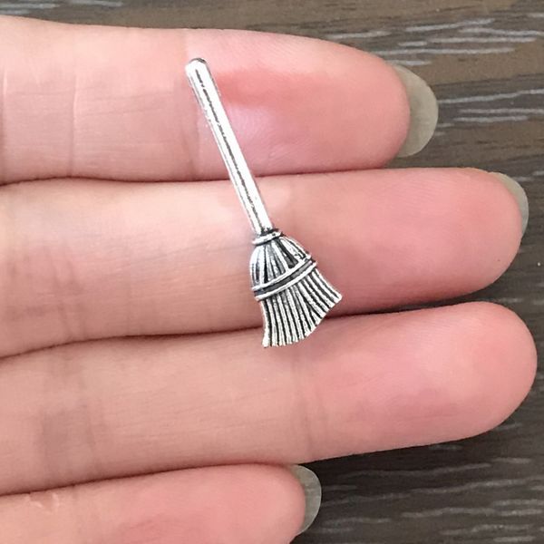 diy charm bohemian sweep charm antique silver tone halloween witch sweep pendant charm for bracelet necklace earrings jewelry, Bronze;silver
diy charm bohemian sweep charm antique silver tone halloween witch sweep pendant charm for bracelet necklace earrings jewelry, Bronze;silver
