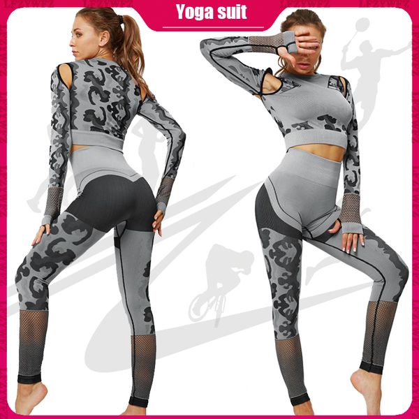 sport fitness two piece suit yoga set camouflage clothes gym women yoga leggings pants sports long-sleeved hip-tight pants, White;red
sport fitness two piece suit yoga set camouflage clothes gym women yoga leggings pants sports long-sleeved hip-tight pants, White;red