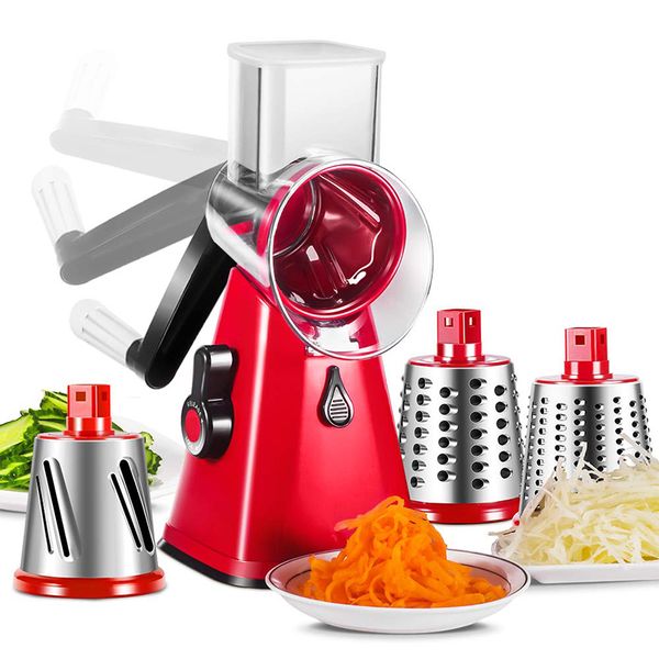 Multi-function hand roller cutter rotary grater manual cutting machine vegetable spiral potato mandoline slicer kitchen tools
Multi-function hand roller cutter rotary grater manual cutting machine vegetable spiral potato mandoline slicer kitchen tools