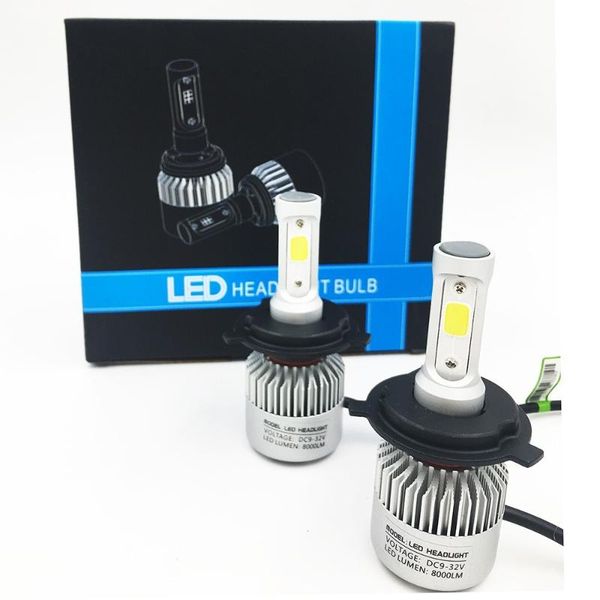 2x s2 h4 white light 72w 16000lm 6500k car cob led headlight kit beam bulbs
2x s2 h4 white light 72w 16000lm 6500k car cob led headlight kit beam bulbs