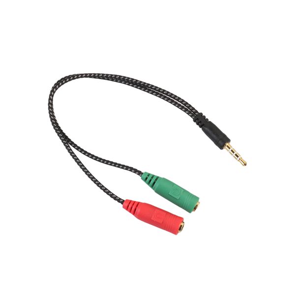 pc headset to cellphone adapter dual 3.5mm female to 3.5mm male splitter cable adapter audio lead 10cm
pc headset to cellphone adapter dual 3.5mm female to 3.5mm male splitter cable adapter audio lead 10cm