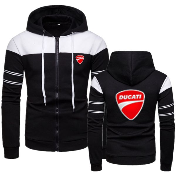 fashion trend ducati car logo men's england style classic clothing hoodies personality warm slim zipper wild fast delivery, Black
fashion trend ducati car logo men's england style classic clothing hoodies personality warm slim zipper wild fast delivery, Black