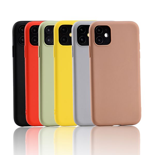 yellow candy tpu phone case for iphone 11 7 6 case solid scrub silicon case for iphone 6 6s 8 plus x protection back cover coque
yellow candy tpu phone case for iphone 11 7 6 case solid scrub silicon case for iphone 6 6s 8 plus x protection back cover coque