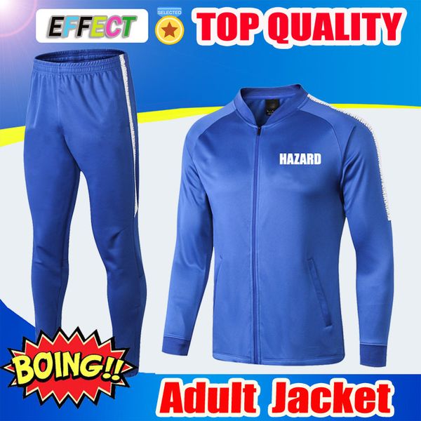 2018 2019 HAZARD Jacket veste suit kits soccer tracksuit PEDRO FABREGAS WILLIAN KANTE football ful zipper jackets set Football Pants
2018 2019 HAZARD Jacket veste suit kits soccer tracksuit PEDRO FABREGAS WILLIAN KANTE football ful zipper jackets set Football Pants