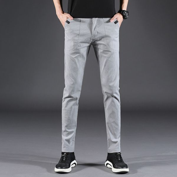 men's pants spring summer men pantalon homme design casual cotton slim pant straight trousers fashion business 28-38, Black
men's pants spring summer men pantalon homme design casual cotton slim pant straight trousers fashion business 28-38, Black