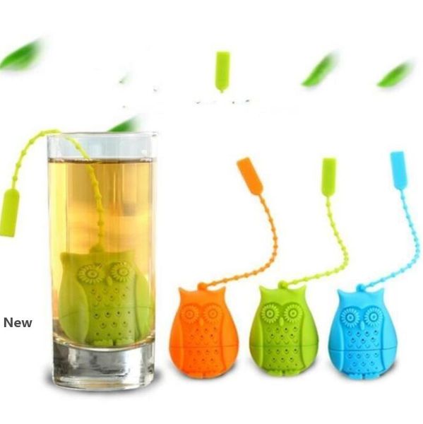 owl tea strainer cute silicone fliter strainer tea bags food grade creative loose-leaf tea infuser filter diffuser iia26
owl tea strainer cute silicone fliter strainer tea bags food grade creative loose-leaf tea infuser filter diffuser iia26