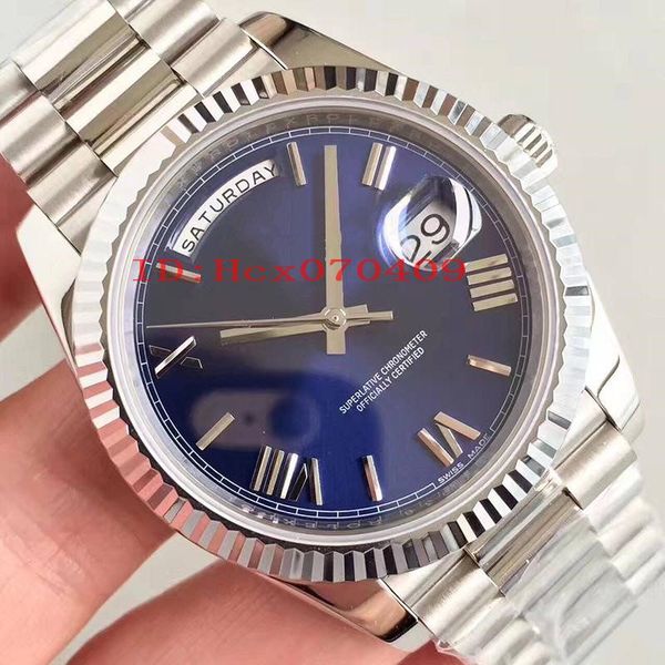 3 style luxury mens watch 41mm day date asia 2813 movement mechanical automatic watches men designer mens watches, Slivery;brown
3 style luxury mens watch 41mm day date asia 2813 movement mechanical automatic watches men designer mens watches, Slivery;brown