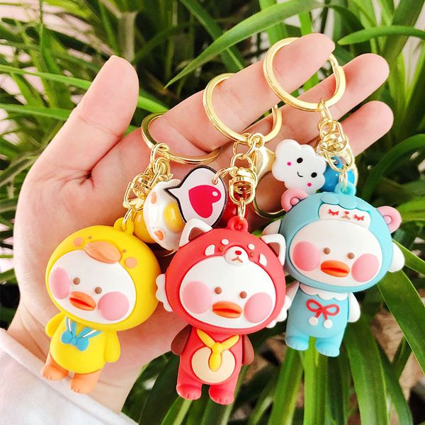 creative cartoon duck key chain ladies bag pendant student bag hanging ornament lovers key buckle, Silver
creative cartoon duck key chain ladies bag pendant student bag hanging ornament lovers key buckle, Silver