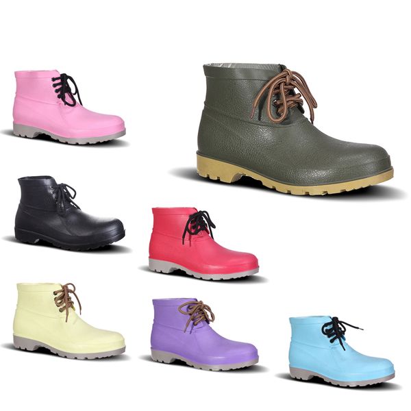 pvc no-brand design rain boots low labor insurance shoes steel toe cap black yellow pink red purple dark green 38-44
pvc no-brand design rain boots low labor insurance shoes steel toe cap black yellow pink red purple dark green 38-44