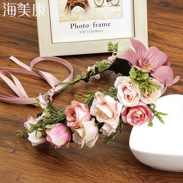 fashion boho lily flower headband 4 colors new vacation beach floral headwear for women beauty hair accessories
fashion boho lily flower headband 4 colors new vacation beach floral headwear for women beauty hair accessories