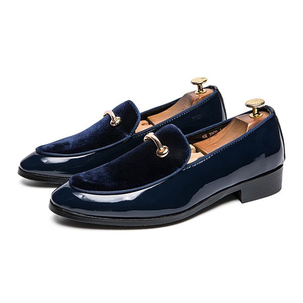 2019 fashion pointed toe dress shoes men loafers patent leather oxford shoes for men formal mariage wedding, Black
2019 fashion pointed toe dress shoes men loafers patent leather oxford shoes for men formal mariage wedding, Black