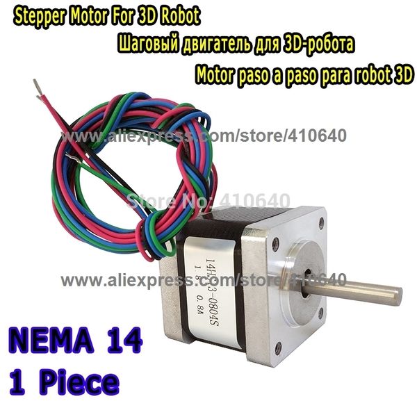 3d printer stepper motor 14hs13-0804s l34mm nema 14 with 1.8 deg 0.8 a 18 n.cm with 4 lead wires equal to 14hy3402 and 35hs3408
3d printer stepper motor 14hs13-0804s l34mm nema 14 with 1.8 deg 0.8 a 18 n.cm with 4 lead wires equal to 14hy3402 and 35hs3408