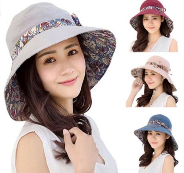women summer ladies hat beach travel bowknot hat wide brim sun reversible foldable cap casual fashion jazz breathable caps, Blue;gray
women summer ladies hat beach travel bowknot hat wide brim sun reversible foldable cap casual fashion jazz breathable caps, Blue;gray