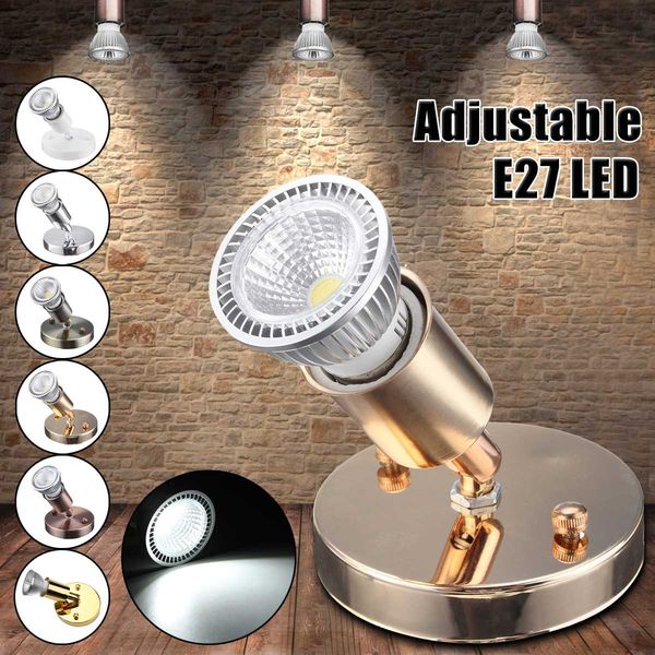 85-265v e27 led spot light modern retro adjustable wall lamp reading light for l dining-room meeting room studio exhibition
85-265v e27 led spot light modern retro adjustable wall lamp reading light for l dining-room meeting room studio exhibition