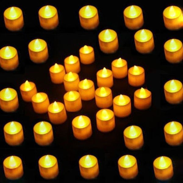 120 pcs flickering flicker flameless led tealight tea electronic candle light battery operated wedding birthday party
120 pcs flickering flicker flameless led tealight tea electronic candle light battery operated wedding birthday party