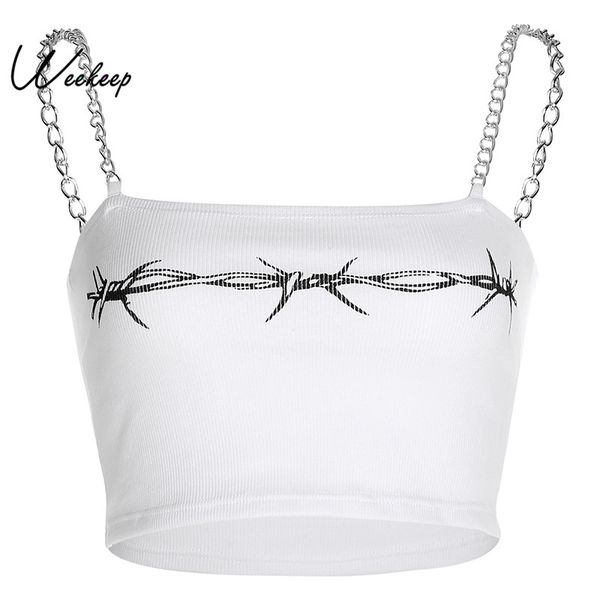 weekeep printed metal chain tank women white knitted backless crop summer streetwear sleeveless crop
weekeep printed metal chain tank women white knitted backless crop summer streetwear sleeveless crop