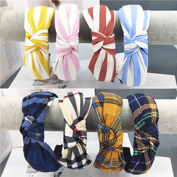 korean-style new style fabric large rims face wash hair bands chiffon stripes bow cross knot plaid headband women's, Brown
korean-style new style fabric large rims face wash hair bands chiffon stripes bow cross knot plaid headband women's, Brown