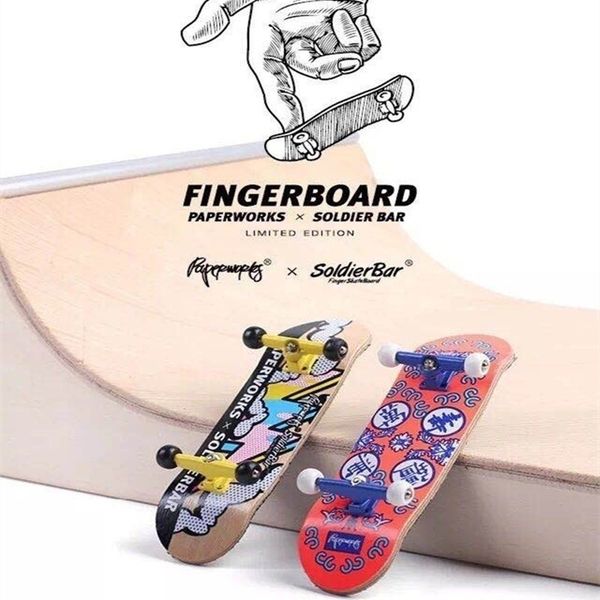 peoples republic maple complete wooden fingerboard with basic bearing wheels - starter edition
peoples republic maple complete wooden fingerboard with basic bearing wheels - starter edition