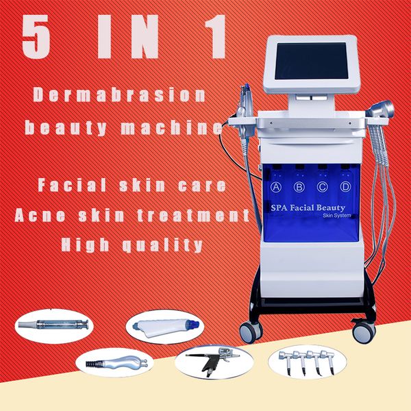 5 in 1 hydrafacial micro dermabrasion rf bio-lifting spa facial machine aqua facial cleaning hydro machine water peeling dermabrasion
5 in 1 hydrafacial micro dermabrasion rf bio-lifting spa facial machine aqua facial cleaning hydro machine water peeling dermabrasion