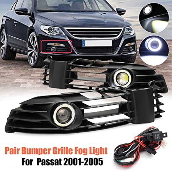 one pair replacement for 2001-2005 vw passat b5.0 front grill angel eyes circle fog lights lamps lower bumper grills daytime run
one pair replacement for 2001-2005 vw passat b5.0 front grill angel eyes circle fog lights lamps lower bumper grills daytime run