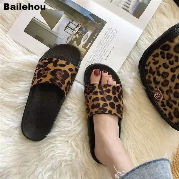 bailehou women slippers fashion leopard slip on slides platform sandals summer beach flip flops female zapatillas mujer slippers, Black
bailehou women slippers fashion leopard slip on slides platform sandals summer beach flip flops female zapatillas mujer slippers, Black
