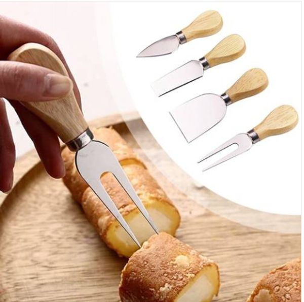 wholesales 2019 4pcs/set cheese pizza knife fork scraper slicer cutter with wood handle butter
wholesales 2019 4pcs/set cheese pizza knife fork scraper slicer cutter with wood handle butter