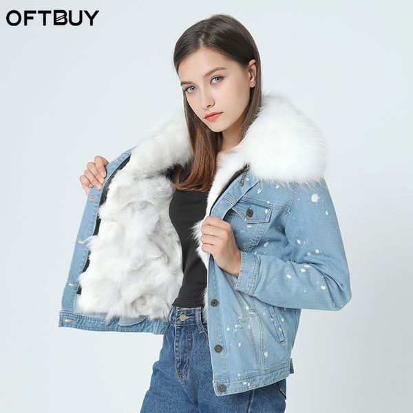 brand 2020 autumn winter jacket coat women holes denim jacket real large raccoon fur collar and real fox fur thick warm liner, Black;brown
brand 2020 autumn winter jacket coat women holes denim jacket real large raccoon fur collar and real fox fur thick warm liner, Black;brown
