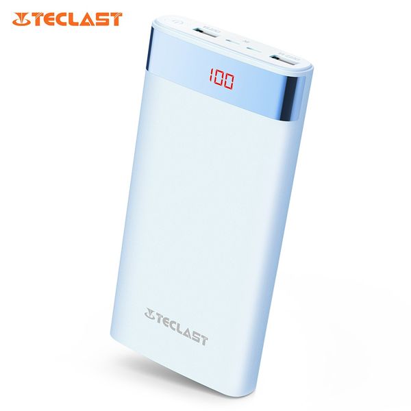teclast t200cf 20000mah power bank 8 pin micro usb input dual output 2.1a external battery charger with led digital display
teclast t200cf 20000mah power bank 8 pin micro usb input dual output 2.1a external battery charger with led digital display