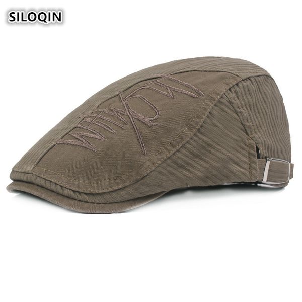 siloqin spring autumn fashion men's cotton berets adjustable letter embroidery leisure tongue caps snapback tourism motion hat, Blue;gray
siloqin spring autumn fashion men's cotton berets adjustable letter embroidery leisure tongue caps snapback tourism motion hat, Blue;gray