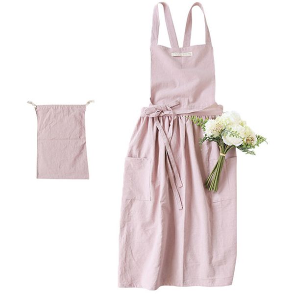 long pink blue cotton apron cafe barista restaurant waitress bakery florist uniform cook baking painting crafting work wear d37
long pink blue cotton apron cafe barista restaurant waitress bakery florist uniform cook baking painting crafting work wear d37