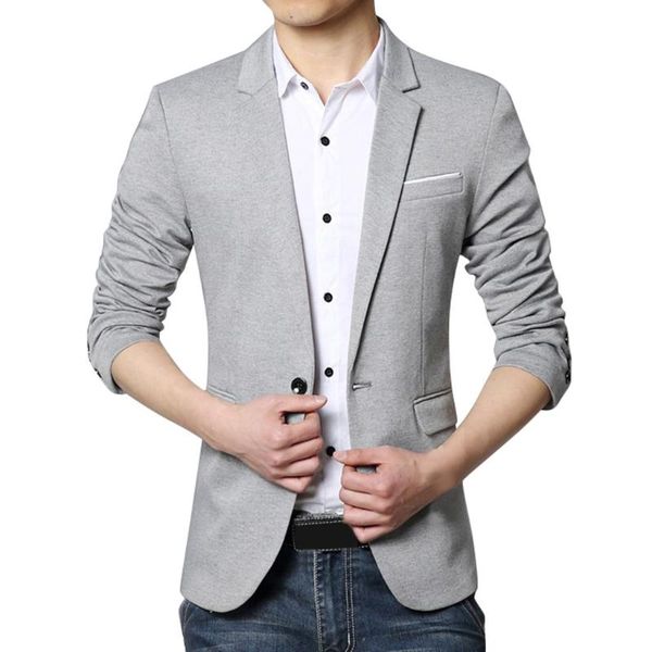 men's classic slim business suit jacket pocket long sleeve suit collar solid color single button men's #bl4, White;black
men's classic slim business suit jacket pocket long sleeve suit collar solid color single button men's #bl4, White;black