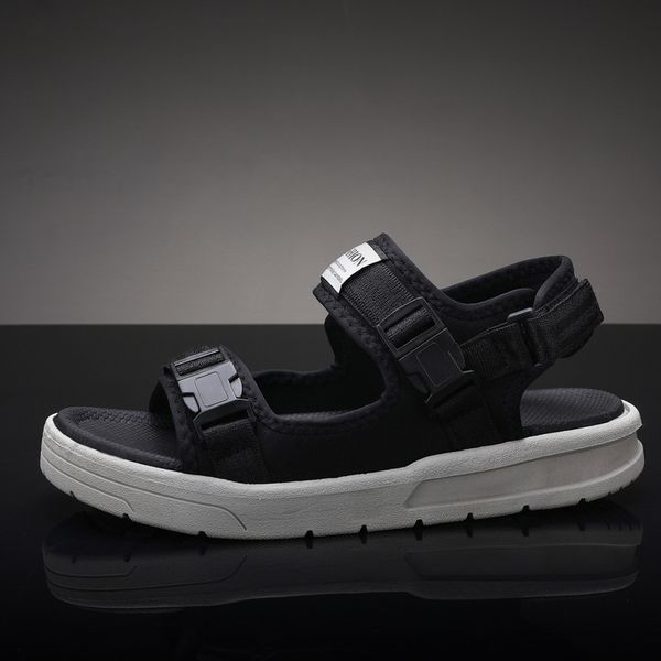 thick sole men beach sandals 2019 summer man shoes ins fashion male brand holiday sandals black non-slip ka1278
thick sole men beach sandals 2019 summer man shoes ins fashion male brand holiday sandals black non-slip ka1278