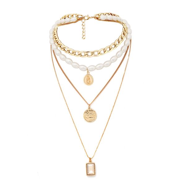 punk многоуровневой pearl choker ожерелье воротник заявление богородицы монет кристалл ожерелье женщины ювелирные изделия, Silver
punk многоуровневой pearl choker ожерелье воротник заявление богородицы монет кристалл ожерелье женщины ювелирные изделия, Silver
